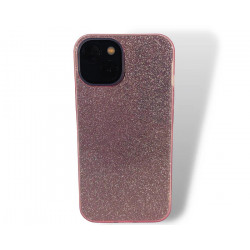 Coque paillettes violette...