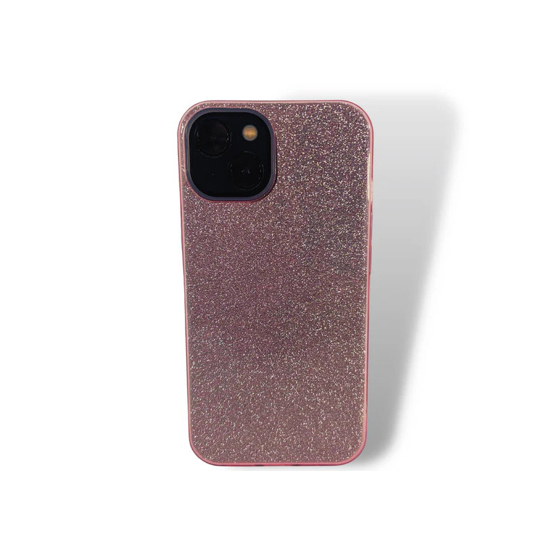 Coque paillettes violette iPhone 11