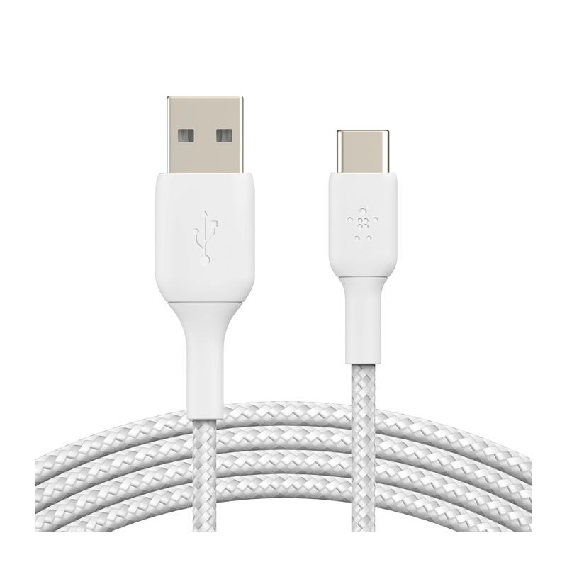 Câble USB vers USB-C tressé 1m - Boost Charge - Belkin