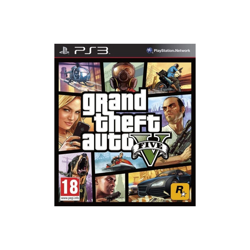 Jeu Grand Theft Auto V PS3