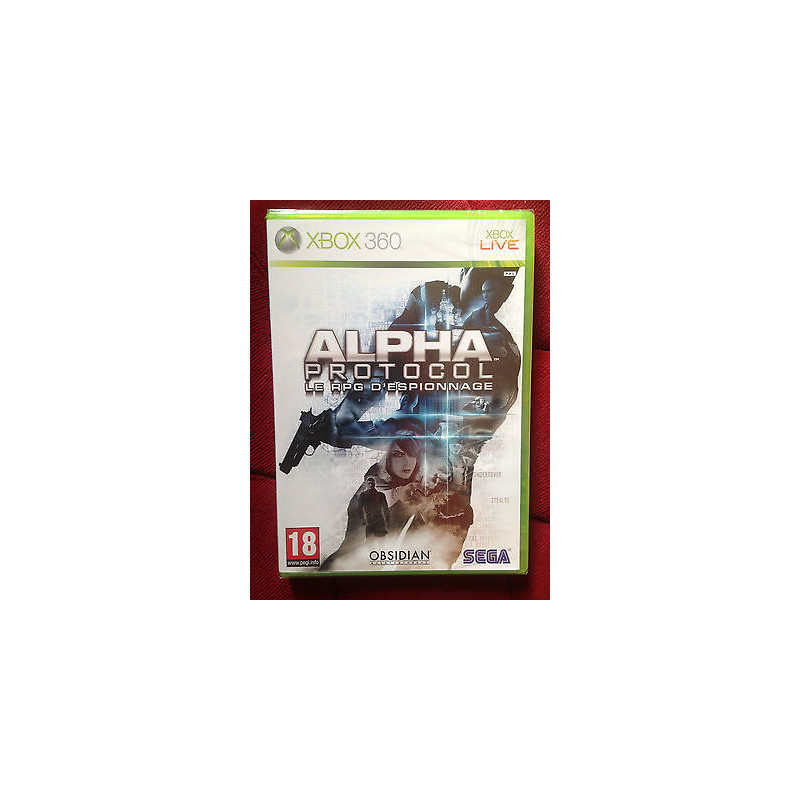 Jeu ALPHA Protocol XBOX 360