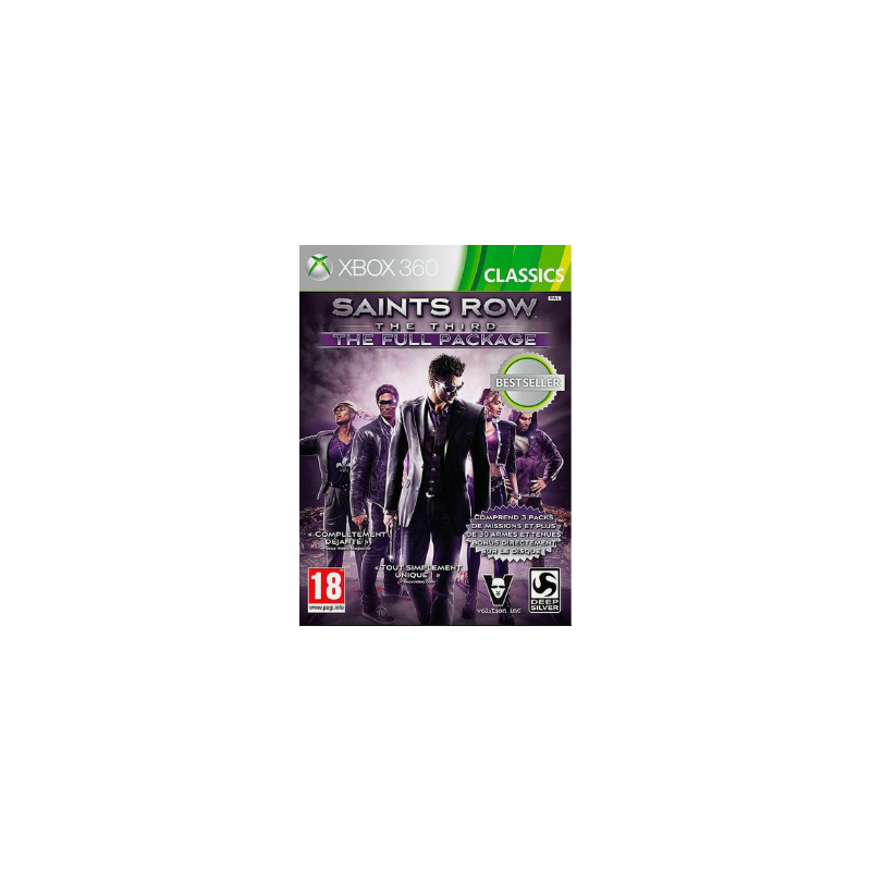 Jeu Saint Row The Third Full package XBOX 360