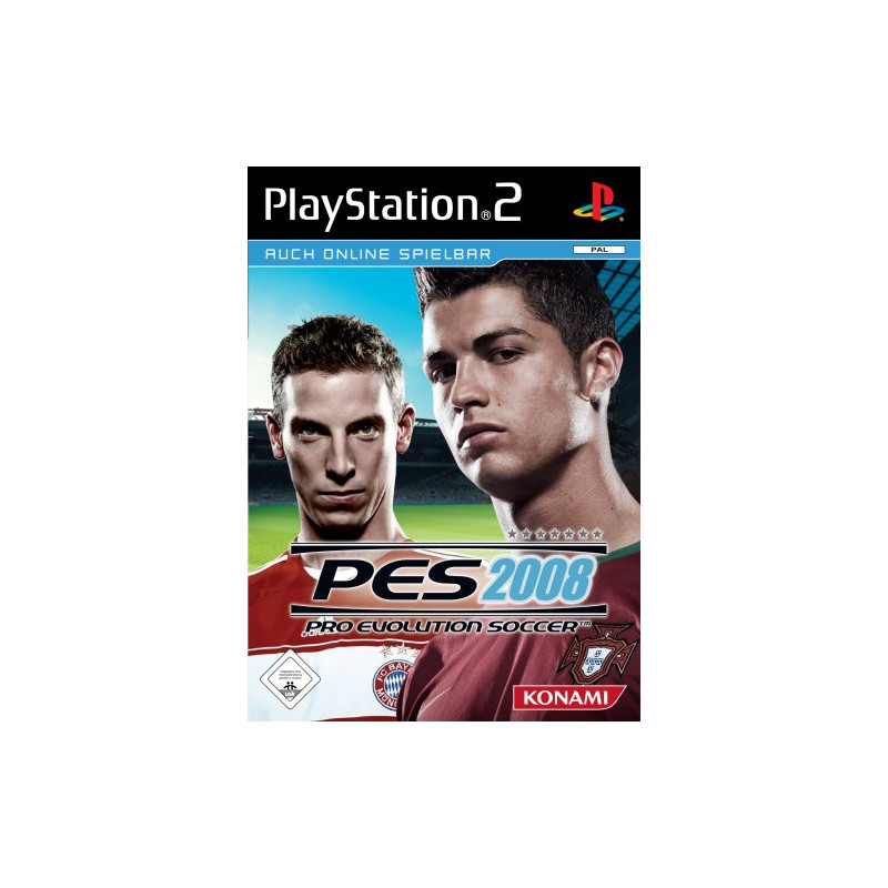 Jeu Pro Evolution Soccer 2008 PS2