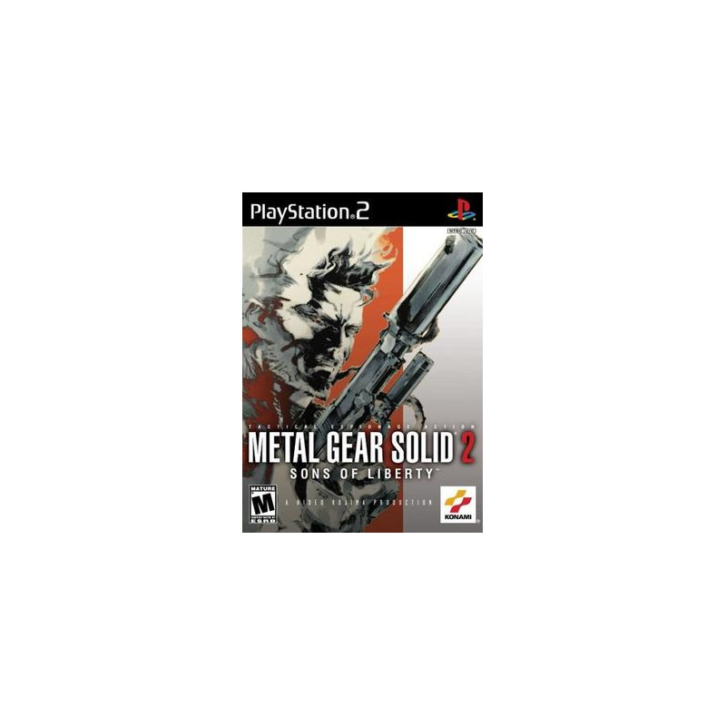 Jeu Metal Gear Solid: Sons of liberty PS2