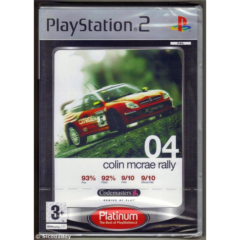 Jeu Colin McRae Rally 04 PS2