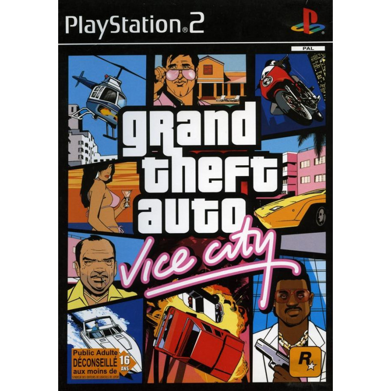 Jeu Grand Theft Auto : Vice City PS2